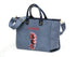 Seahorse Tote Bag denim - Voiceat